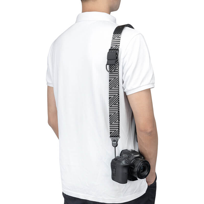  JJC QRS-D1 Kamerastropp med plate for systemkamera – maks belastning 90 kg Rask levering fra Sverige.