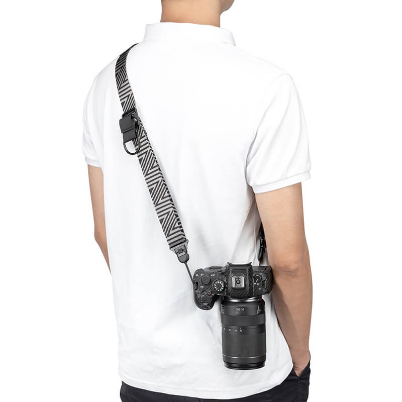  JJC QRS-D1 Kamerastropp med plate for systemkamera – maks belastning 90 kg Rask levering fra Sverige.