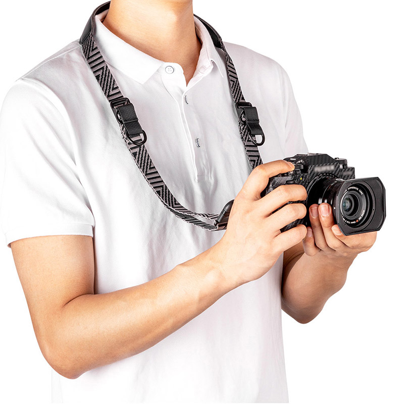  JJC QRS-M1 Kamerastropp med plate for systemkamera – maks belastning: 80 kg Rask levering fra Sverige.