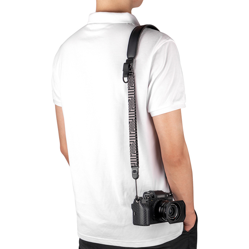  JJC QRS-M1 Kamerastropp med plate for systemkamera – maks belastning: 80 kg Rask levering fra Sverige.