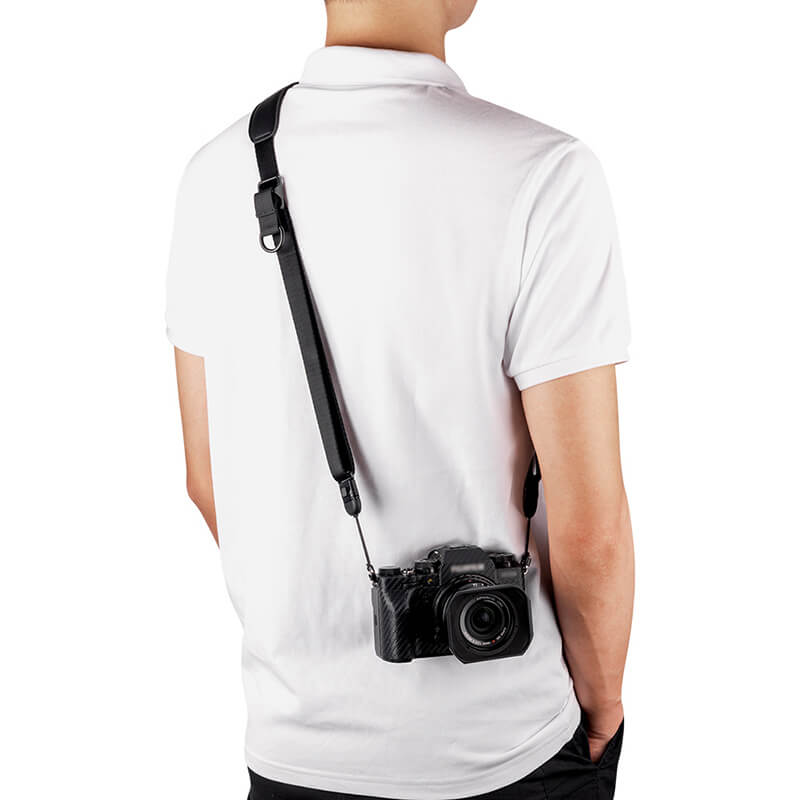  JJC QRS-M1 Kamerastropp med plate for systemkamera – maks belastning: 80 kg Rask levering fra Sverige.