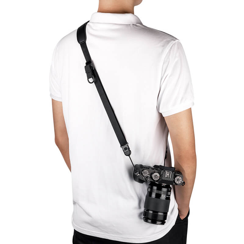  JJC QRS-M1 Kamerastropp med plate for systemkamera – maks belastning: 80 kg Rask levering fra Sverige.