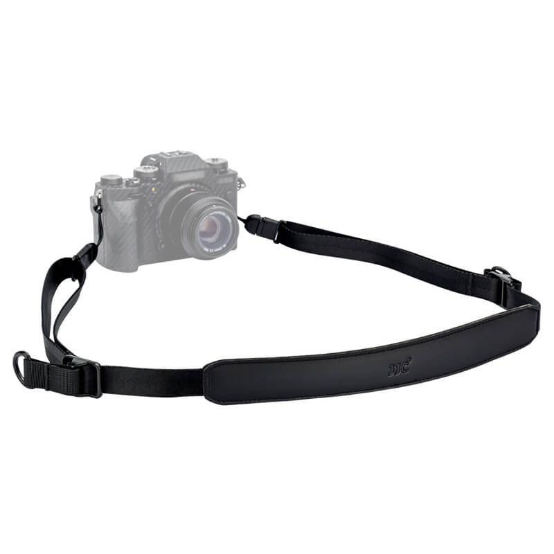  JJC QRS-M1 Kamerastropp med plate for systemkamera – maks belastning: 80 kg Rask levering fra Sverige.