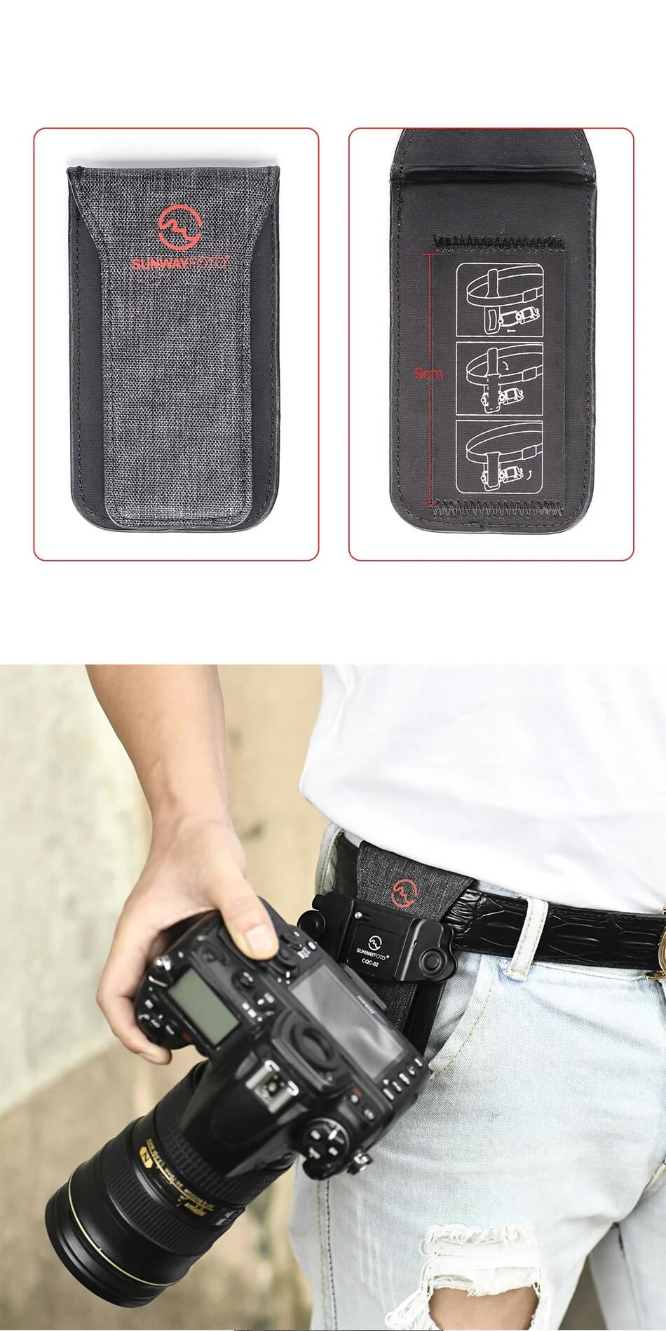 Sunwayfoto Sunwayfoto CQCP-01 Festepolstring for kameraholster/Camera Clip - Returex