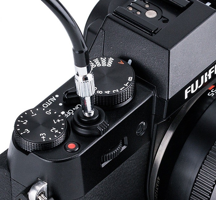  JJC Klassisk kabelutløser med gjengskruet avtrekkerknapp 70 cm Rask levering fra Sverige.