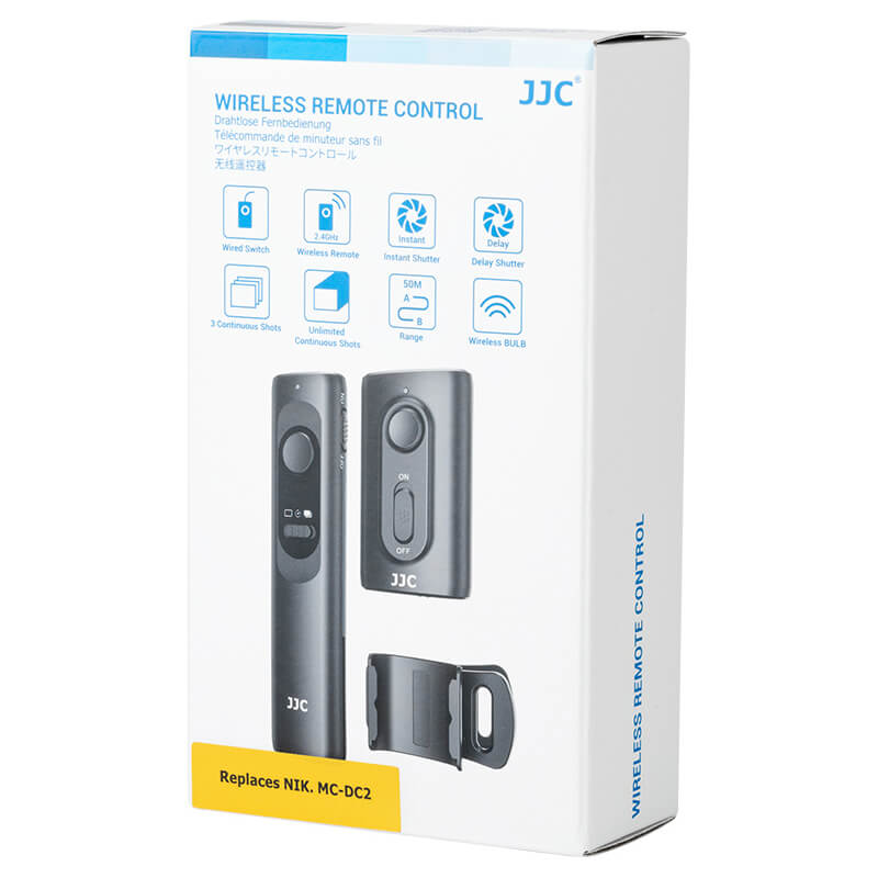  JJC RF-SW fjernutlösare 2.4GHz 50m Rask levering fra Sverige.