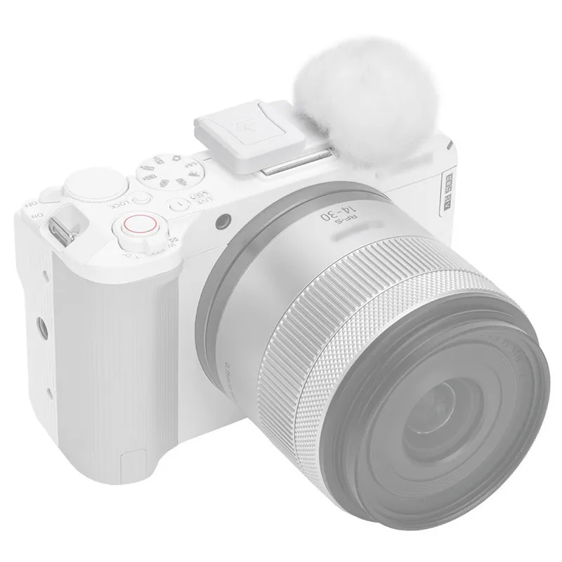  JJC CSW-R50V Vindskjerm med blitssko for Canon EOS R50 V Rask levering fra Sverige.