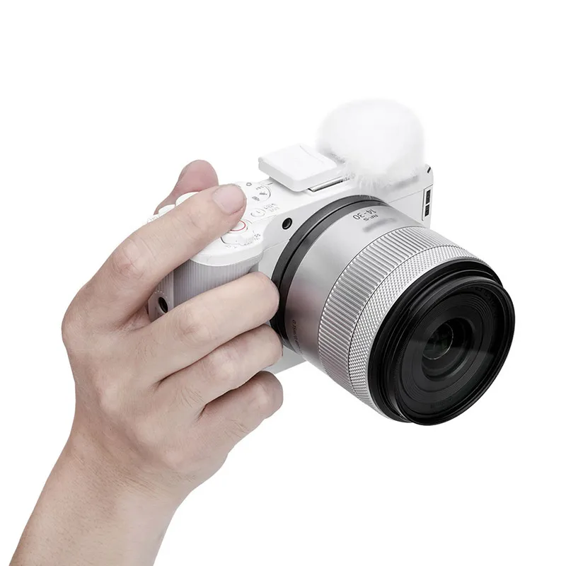  JJC CSW-R50V Vindskjerm med blitssko for Canon EOS R50 V Rask levering fra Sverige.