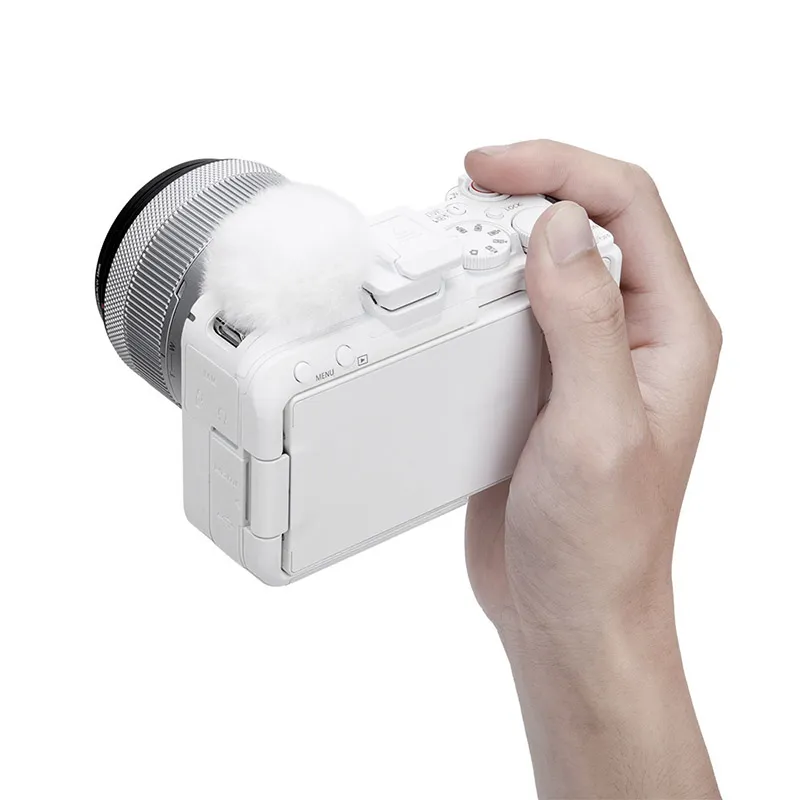  JJC CSW-R50V Vindskjerm med blitssko for Canon EOS R50 V Rask levering fra Sverige.