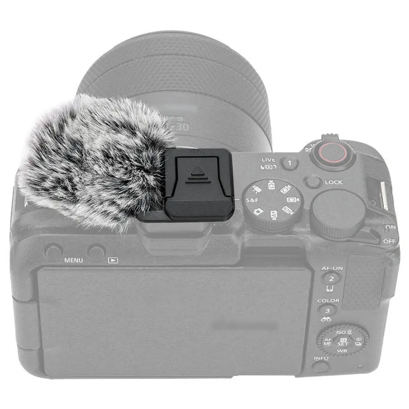  JJC CSW-R50V Vindskjerm med blitssko for Canon EOS R50 V Rask levering fra Sverige.