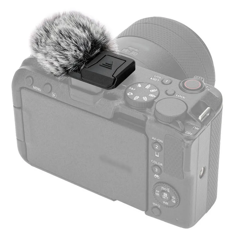  JJC CSW-R50V Vindskjerm med blitssko for Canon EOS R50 V Rask levering fra Sverige.