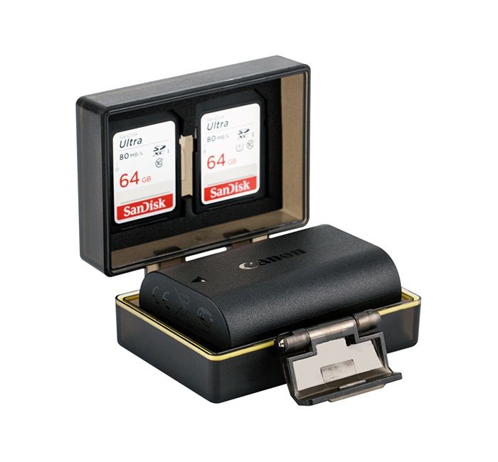  JJC BC-UN2 Batteri- og minnekortetui Rask levering fra Sverige.