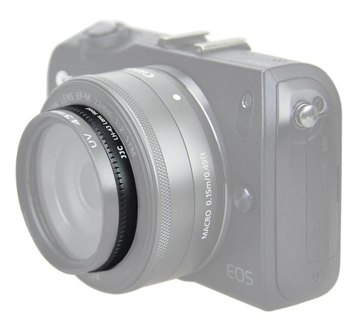 JJC JJC Solblender for Canon EF-M 22mm f/2 STM tilsvarer EW-43