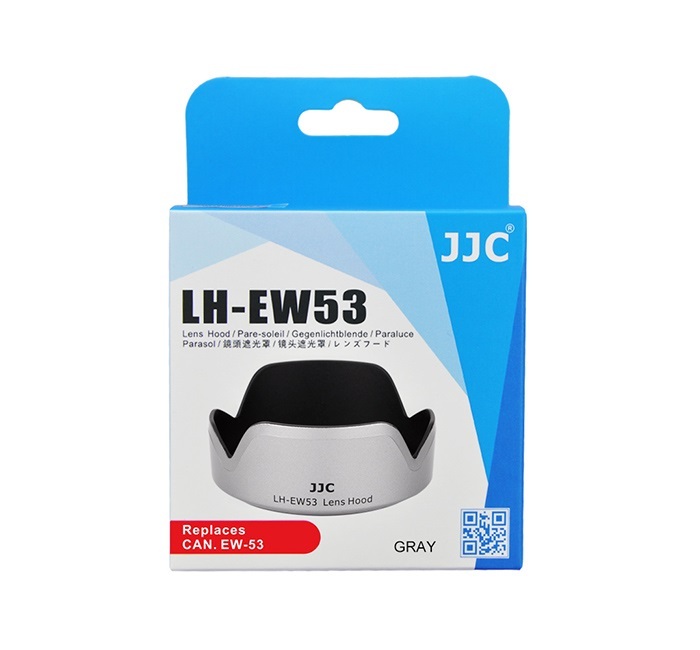  JJC solblender for Canon EF‑M 15‑45 mm – tilsvarer EW-53 Rask levering fra Sverige.