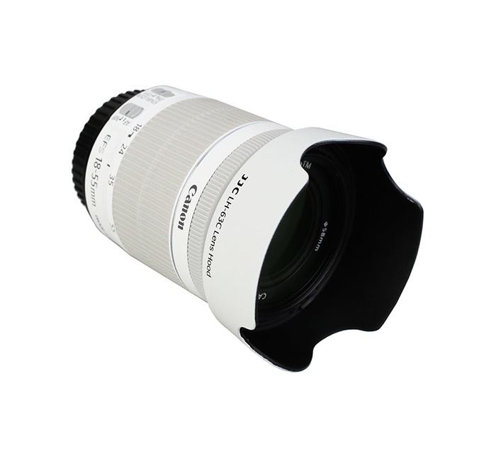  JJC solblender for Canon EF-S 18-55mm F / 3.5-5.6 IS STM Rask levering fra Sverige.