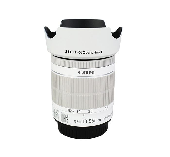  JJC solblender for Canon EF-S 18-55mm F / 3.5-5.6 IS STM Rask levering fra Sverige.