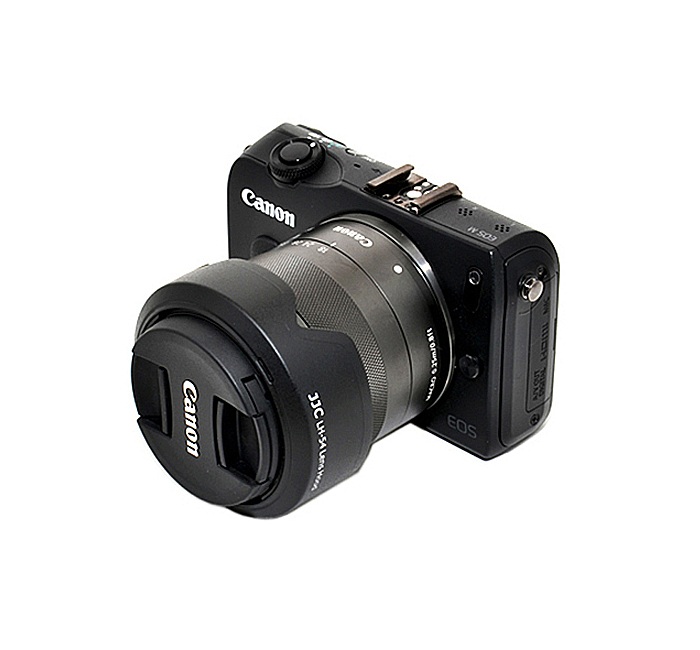 JJC JJC Solblender for Canon EF-M 18-55mm f3.5-5.6 IS STM tilsvarer EW-54
