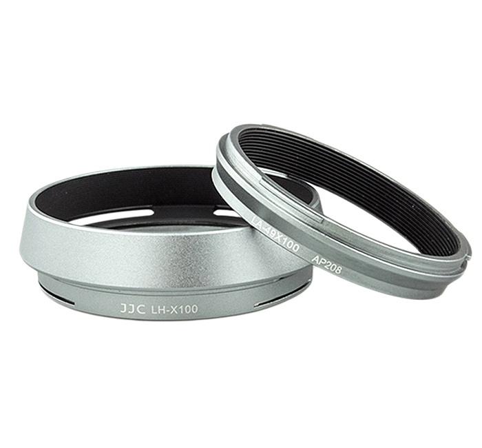  JJC Solblender & 49 mm adapter for Fujifilm X100 Rask levering fra Sverige.