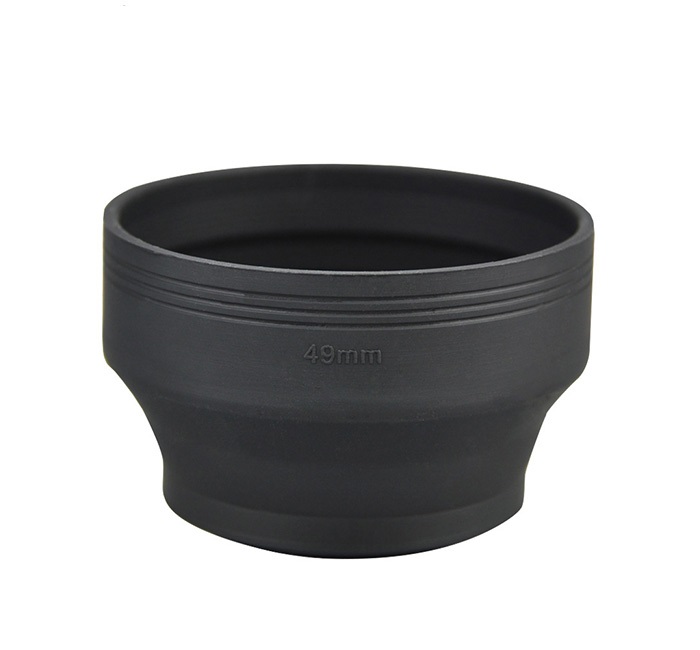  JJC Solblender av silikon for objektiv Rask levering fra Sverige.