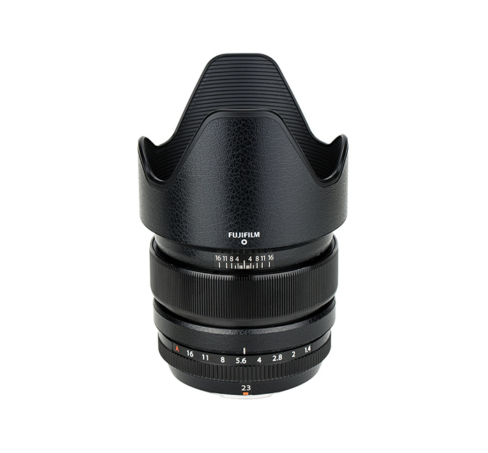 Kiwifotos Kiwifotos Skin for Fujifilm XF 23mm f/1.4 R - Svart lærtekstur