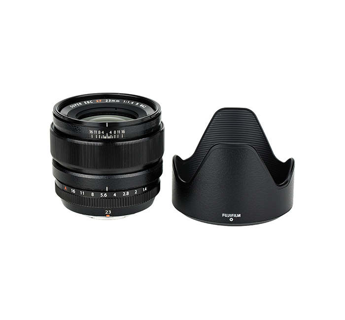 Kiwifotos Kiwifotos Skin for Fujifilm XF 23mm f/1.4 R - Svart lærtekstur