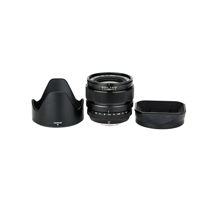 Kiwifotos Kiwifotos Skin for Fujifilm XF 23mm f/1.4 R - Svart lærtekstur