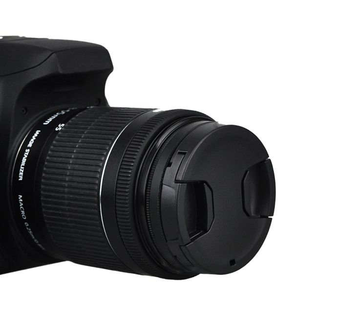  Kiwifotos Fremre Objektivdeksel Center Pinch – Snap-On Rask levering fra Sverige.