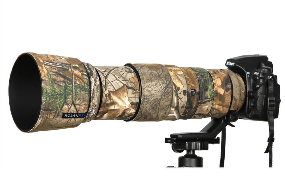  Rolanpro objektivdeksel for Nikon AF-S 200-500mm f / 5.6E FL ED VR Rask levering fra Sverige.