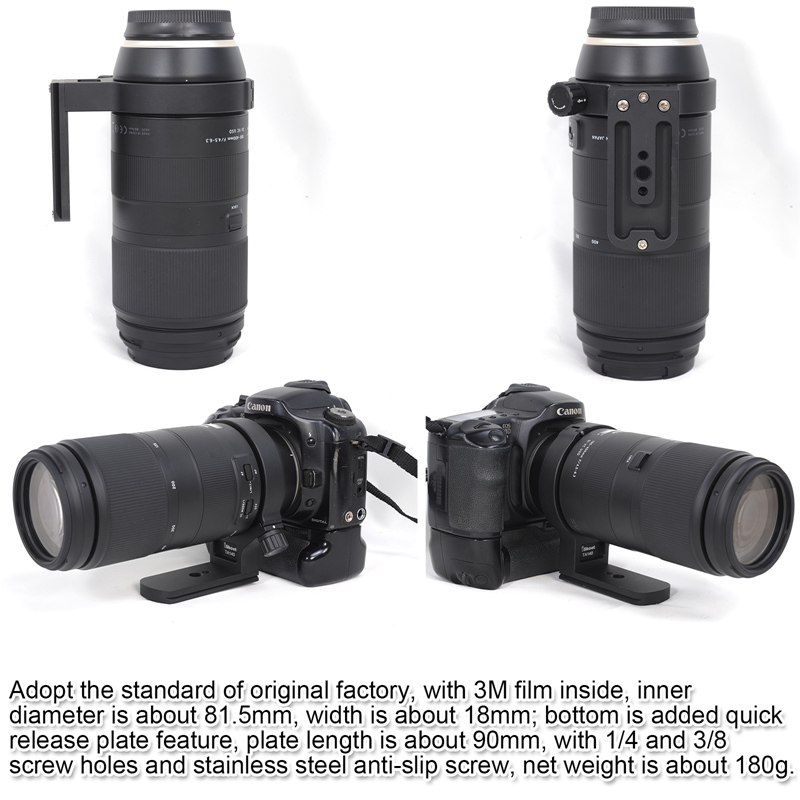 iShoot iShoot stativfeste for Tamron 100-400mm f / 4,5-6,3 Di VC USD A035