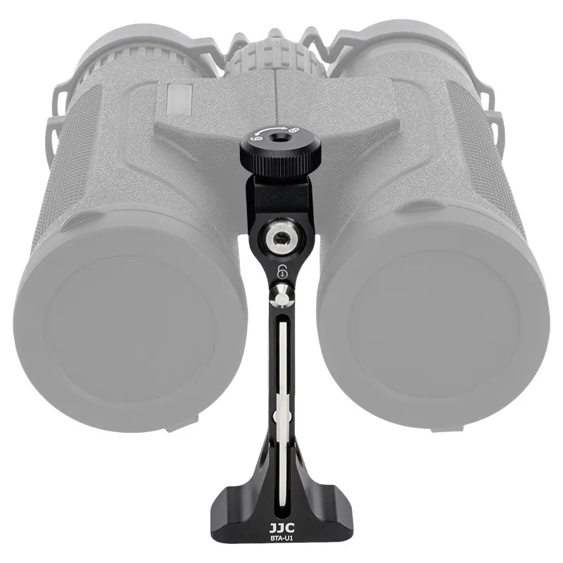  JJC Stativadapter for kikkert – Stabil montering 1/4” og Arca Rask levering fra Sverige.