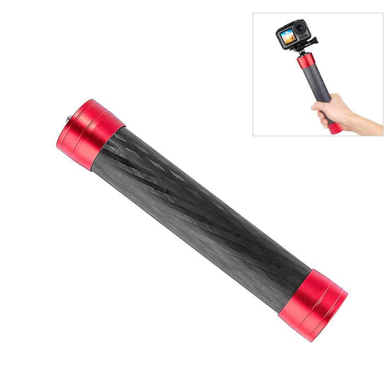  Puluz Stativforlängare 21cm av kolfiber for Gimbal och stkativ Rask levering fra Sverige.