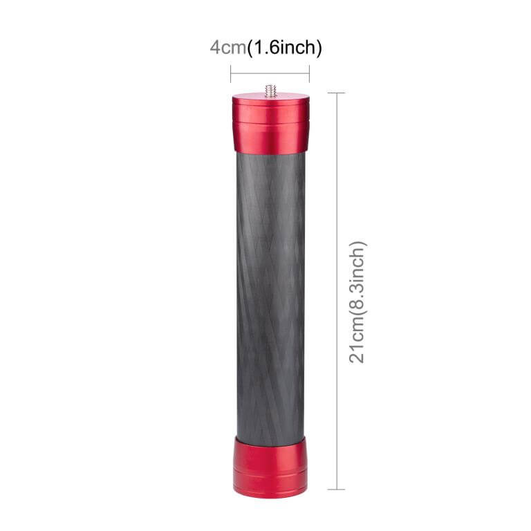  Puluz Stativforlängare 21cm av kolfiber for Gimbal och stkativ Rask levering fra Sverige.