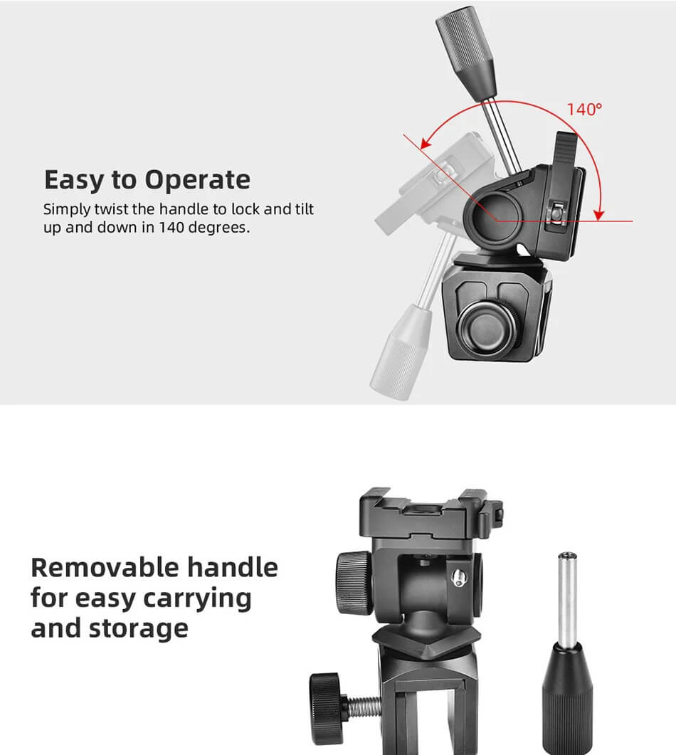  Sunwayfoto CPH-02 videohode med bilvindu­feste for kamera/kikkert Rask levering fra Sverige.