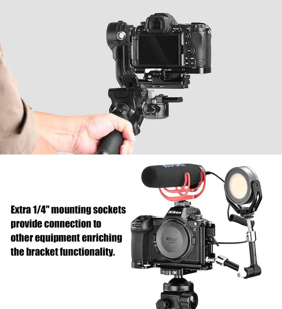 Sunwayfoto Sunwayfoto l-bracket for Nikon Z6 III