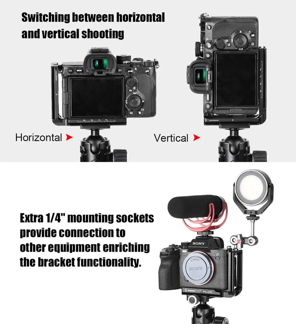 Sunwayfoto Sunwayfoto L-Bracket for Sony A7RV
