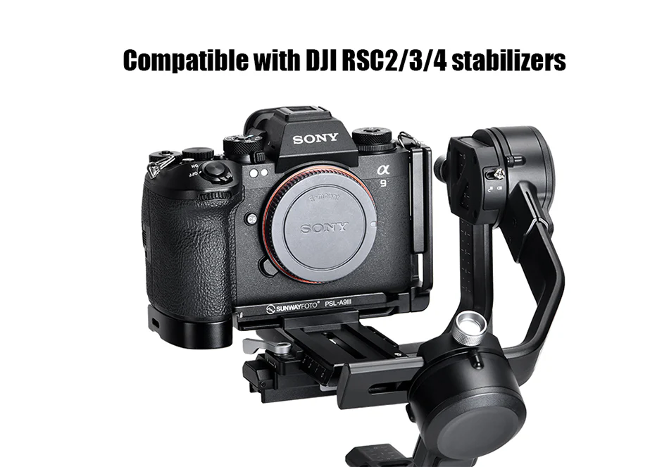 Sunwayfoto L-Bracket for Sony A9III & A1II Rask levering fra Sverige.