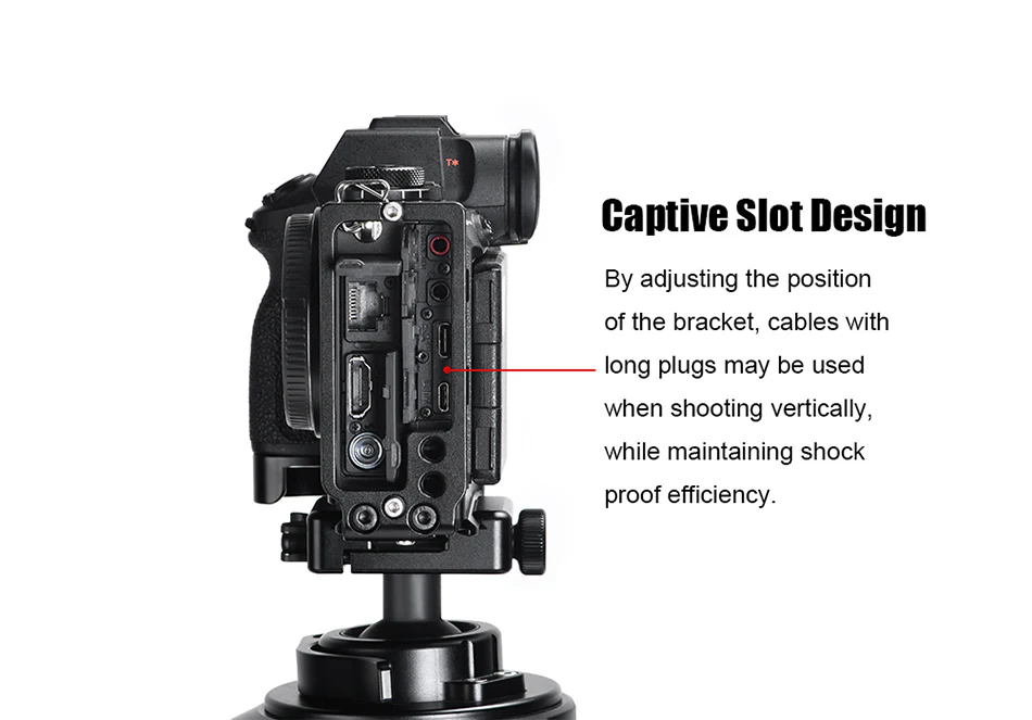 Sunwayfoto L-Bracket for Sony A9III & A1II Rask levering fra Sverige.