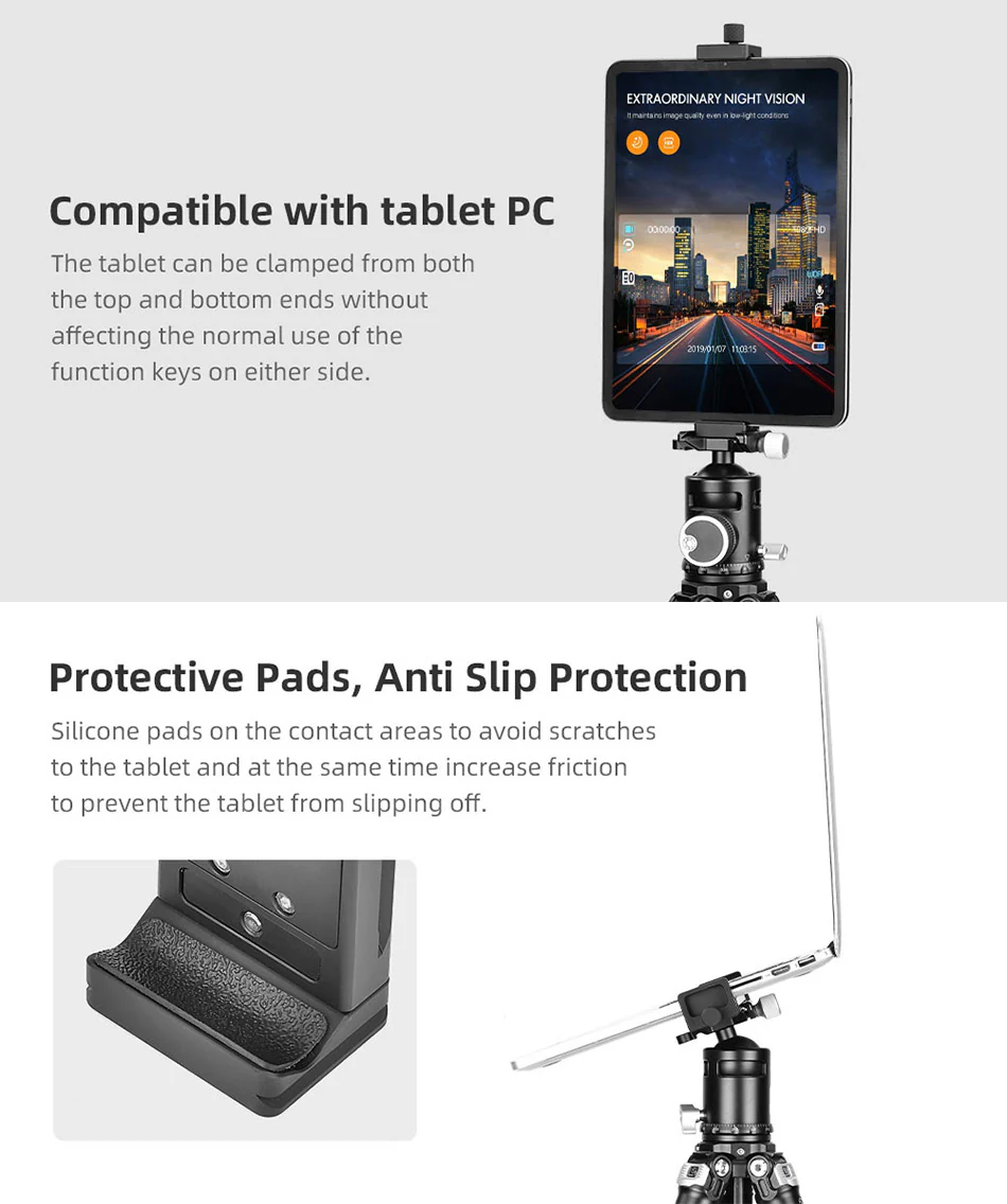 Sunwayfoto Sunwayfoto PC-05 Holder for Nettbrett og Laptop