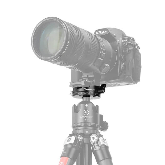  Sunwayfoto PC-58L hurtigkoblingsfeste med 360° panorama Arca Rask levering fra Sverige.