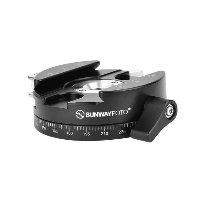  Sunwayfoto PC-58L hurtigkoblingsfeste med 360° panorama Arca Rask levering fra Sverige.