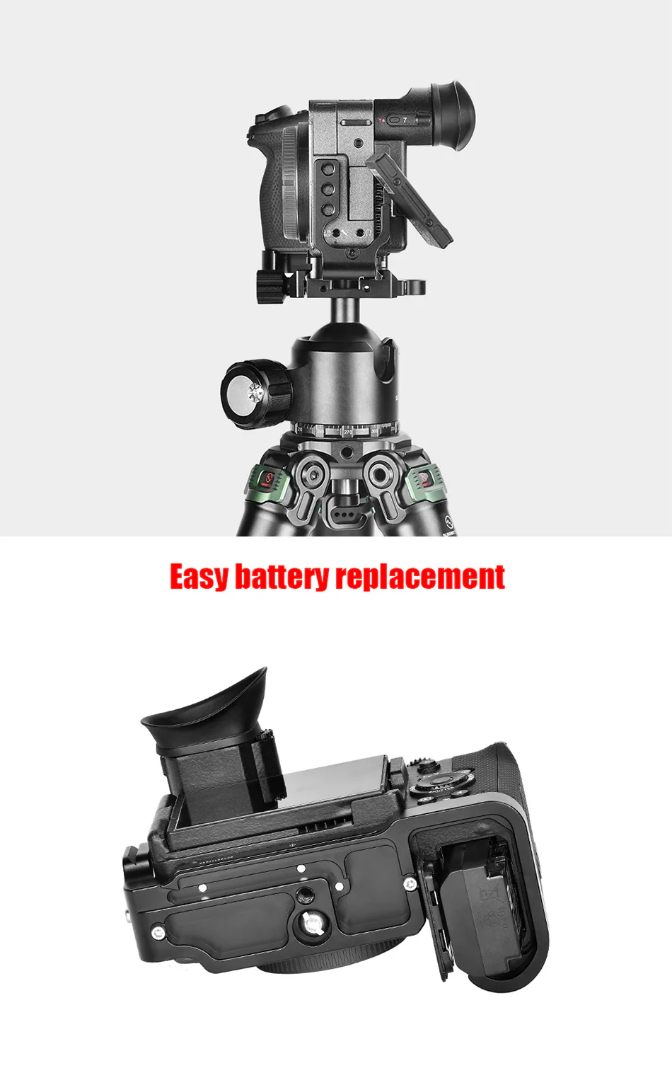  Sunwayfoto PSL-FX2 L-bracket for Sony FX2 Arca-kompatibel Rask levering fra Sverige.