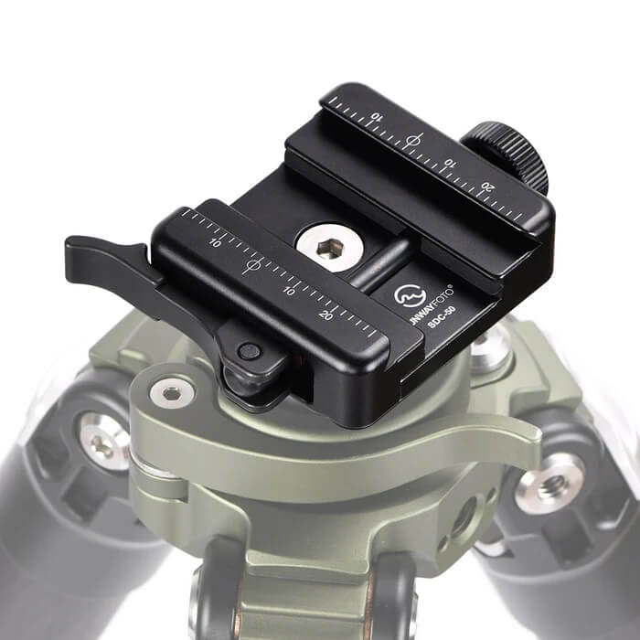  Sunwayfoto SDC-50 feste for Picatinny og Arca Swiss Rask levering fra Sverige.