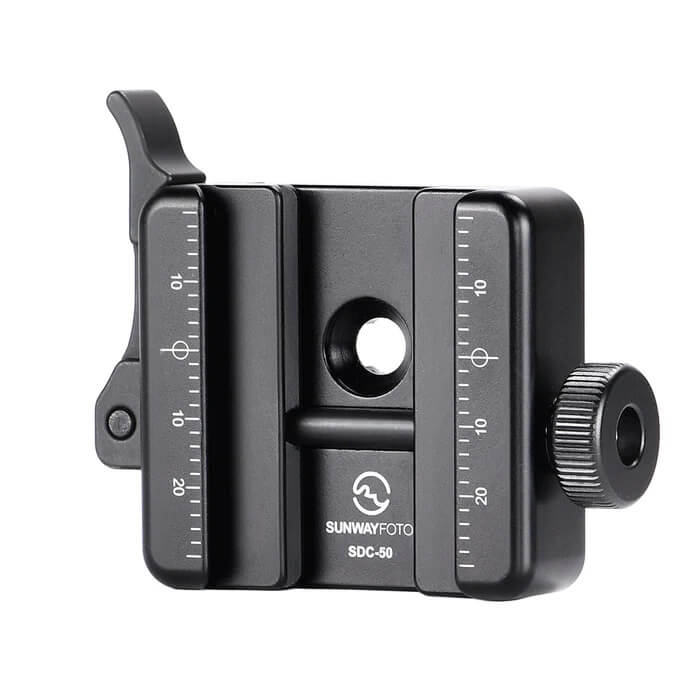  Sunwayfoto SDC-50 feste for Picatinny og Arca Swiss Rask levering fra Sverige.