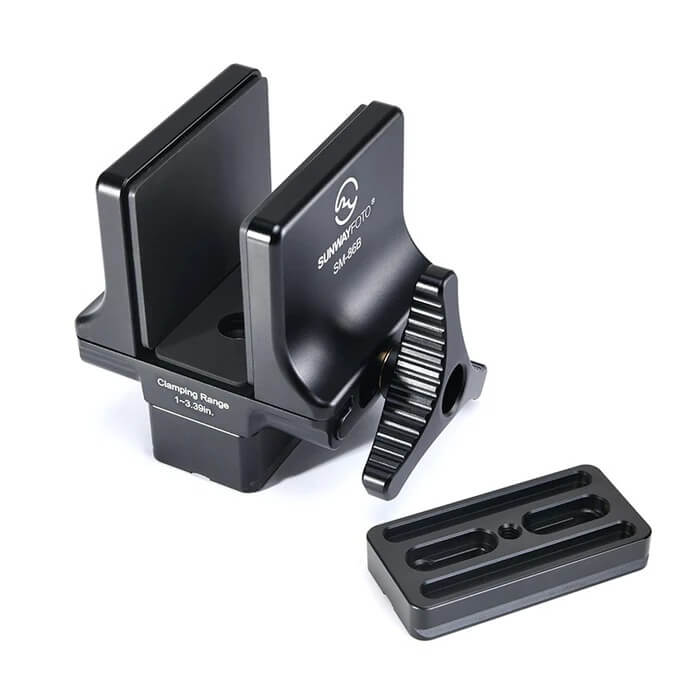 Sunwayfoto Sunwayfoto SM-86B – Robust sadelfeste for jakt og Arca Swiss stativ