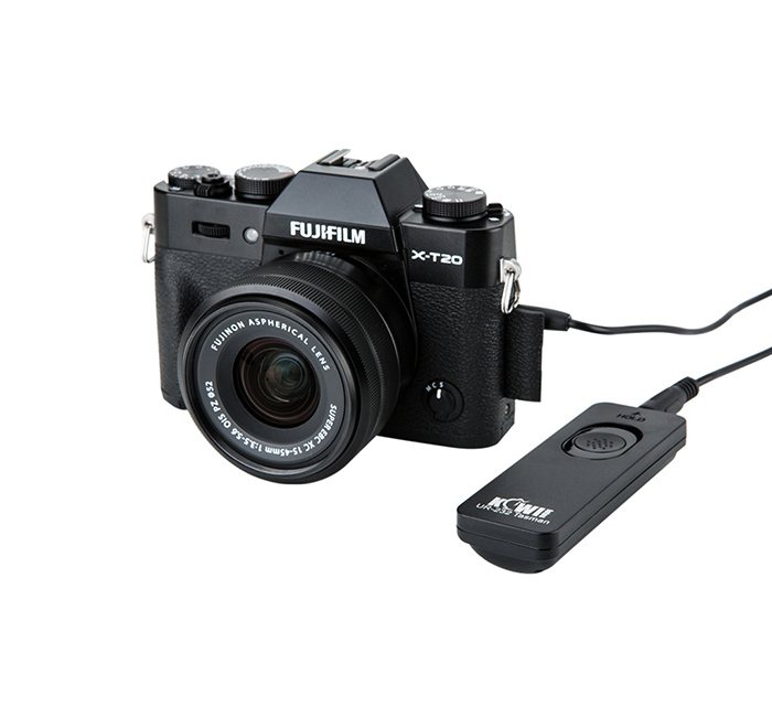  Kiwifotos kabelutløser – 70 cm utløserkabel + 130 cm forlengelseskabel Rask levering fra Sverige.