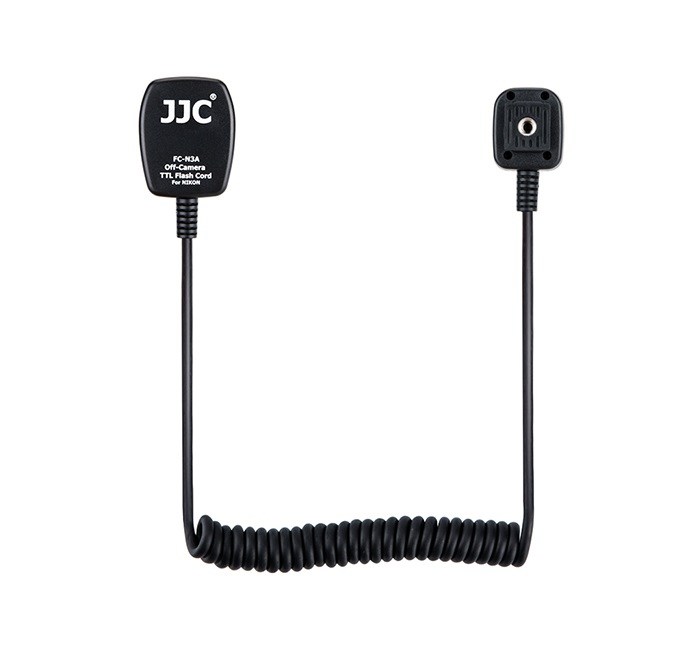  JJC FC-N3A TTL-blitskabel – tilsvarer Nikon SC-28 (1,3 m) Rask levering fra Sverige.