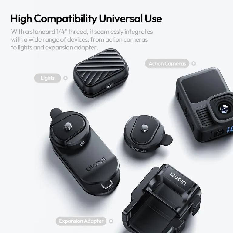  Ulanzi CK02 – Kamerafeste for ryggsekk med hurtigfeste Rask levering fra Sverige.