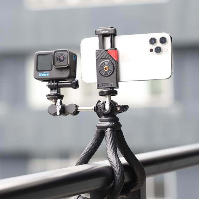 Ulanzi FT-01 kamerastativ & mobilholder i blekksprutmodell Rask levering fra Sverige.