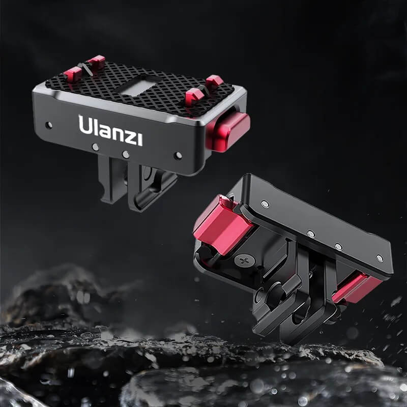  Ulanzi IN-01 magnetisk hurtigfeste for Insta360 actionkameraer Rask levering fra Sverige.