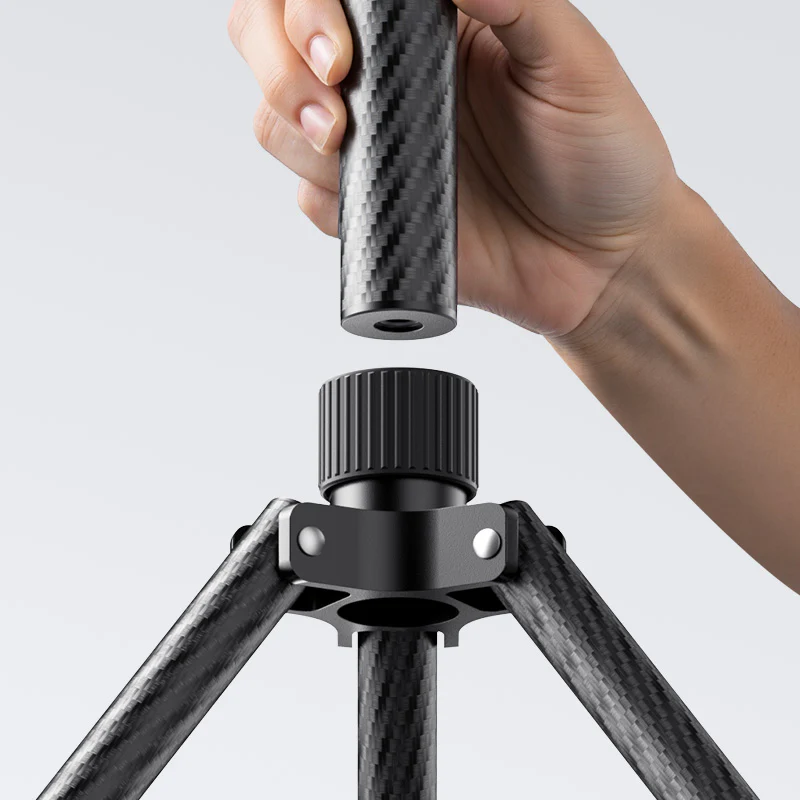  Ulanzi T230 – portabelt lysstativ i karbonfiber 230 cm med vendbare ben Rask levering fra Sverige.